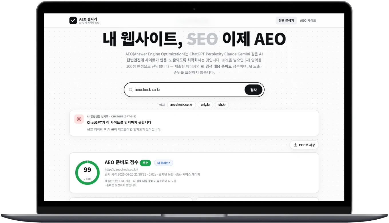 AEO 검사기